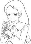 Coloriage Princesse sarah 22