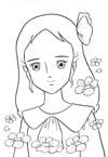 Coloriage Princesse sarah 29