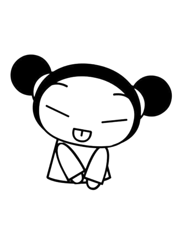 Coloriage 6 Pucca
