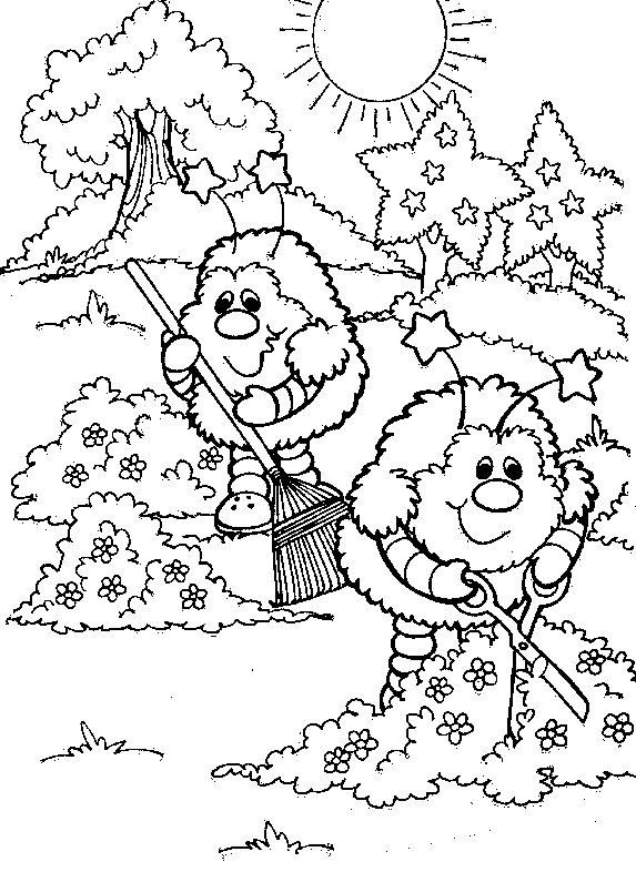 Coloriage 31 Rainbow bright