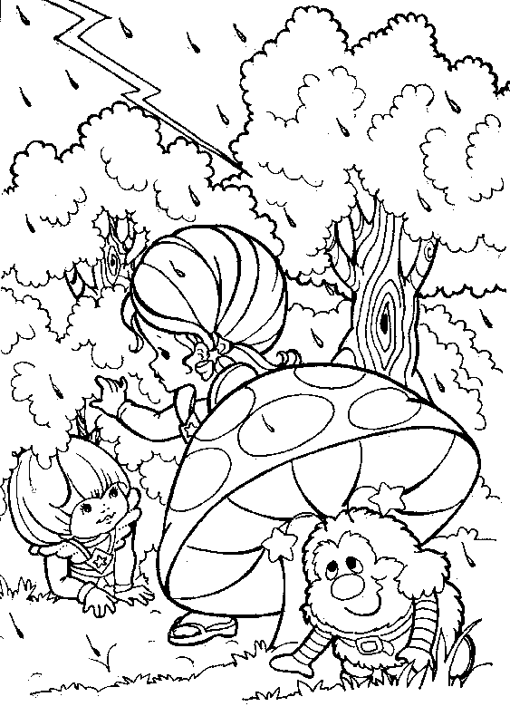 Coloriage 43 Rainbow bright