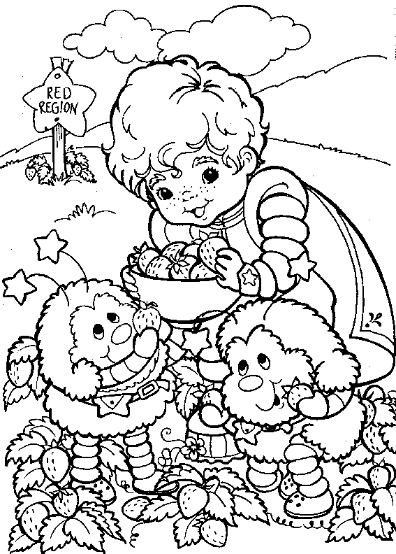 Coloriage 57 Rainbow bright