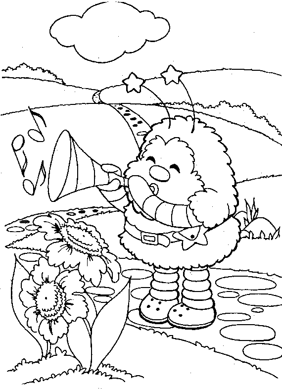 Coloriage 58 Rainbow bright