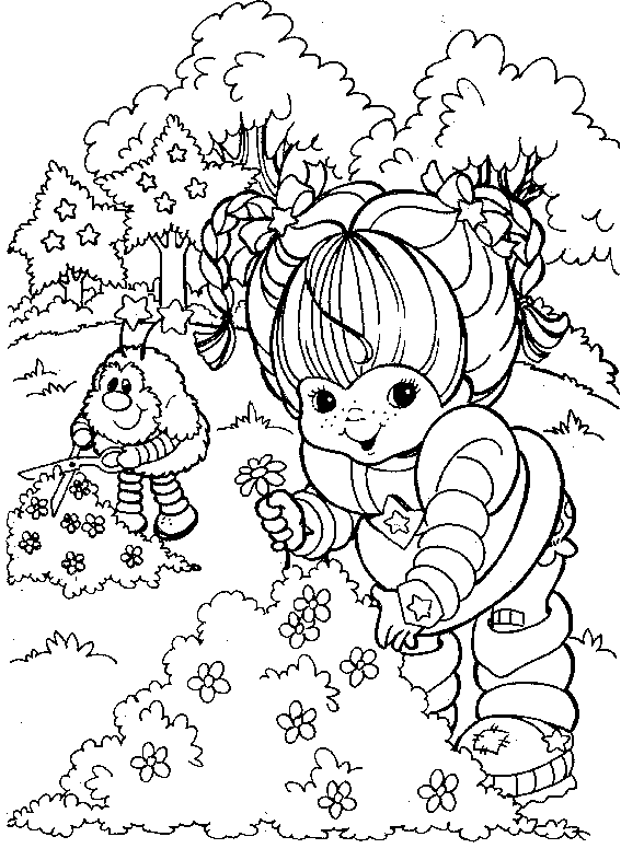 Coloriage 79 Rainbow bright