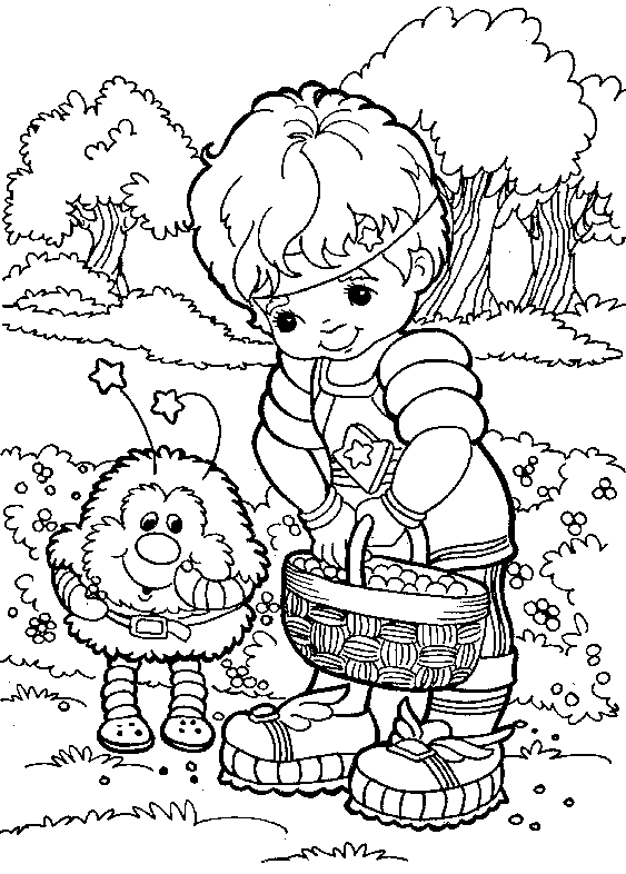 Coloriage 81 Rainbow bright