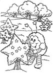 Coloriage Rainbow bright 34