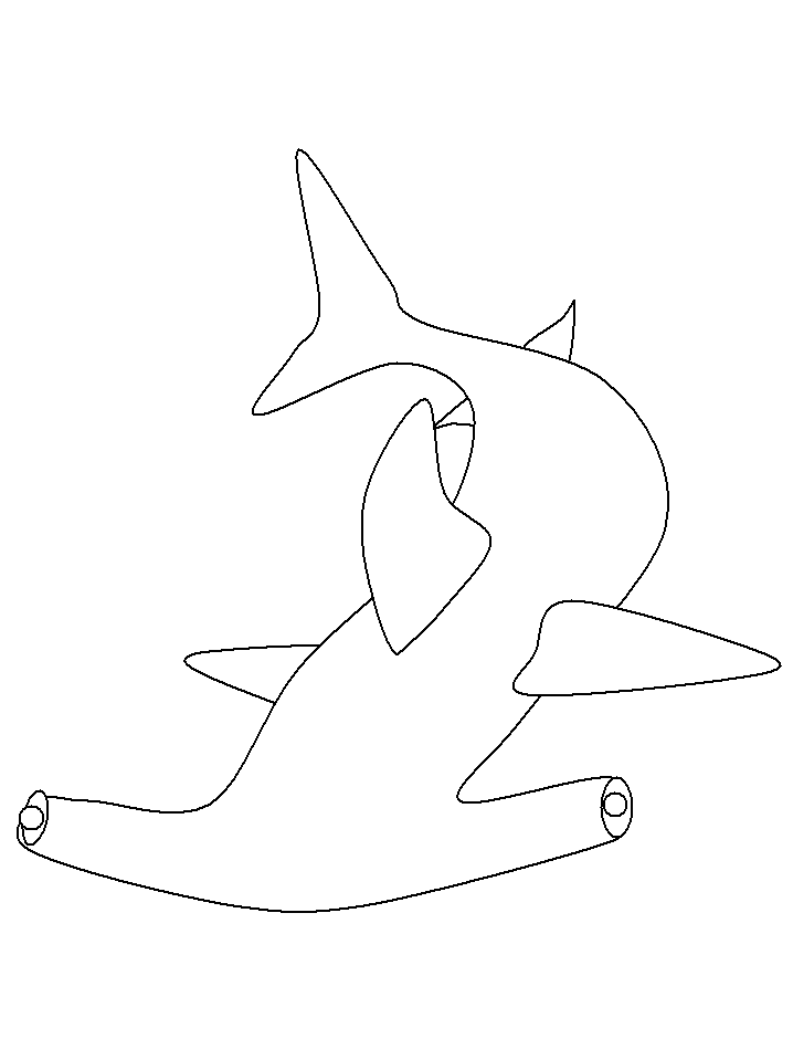 Coloriage 17 Requins
