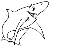 Coloriage Requins 12