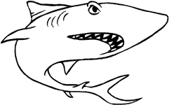 Coloriage Requins 23