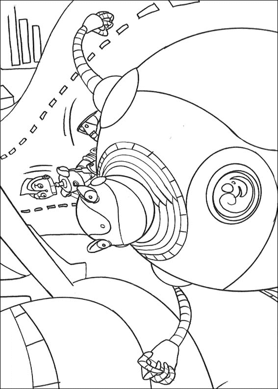 Coloriage 1 Robot