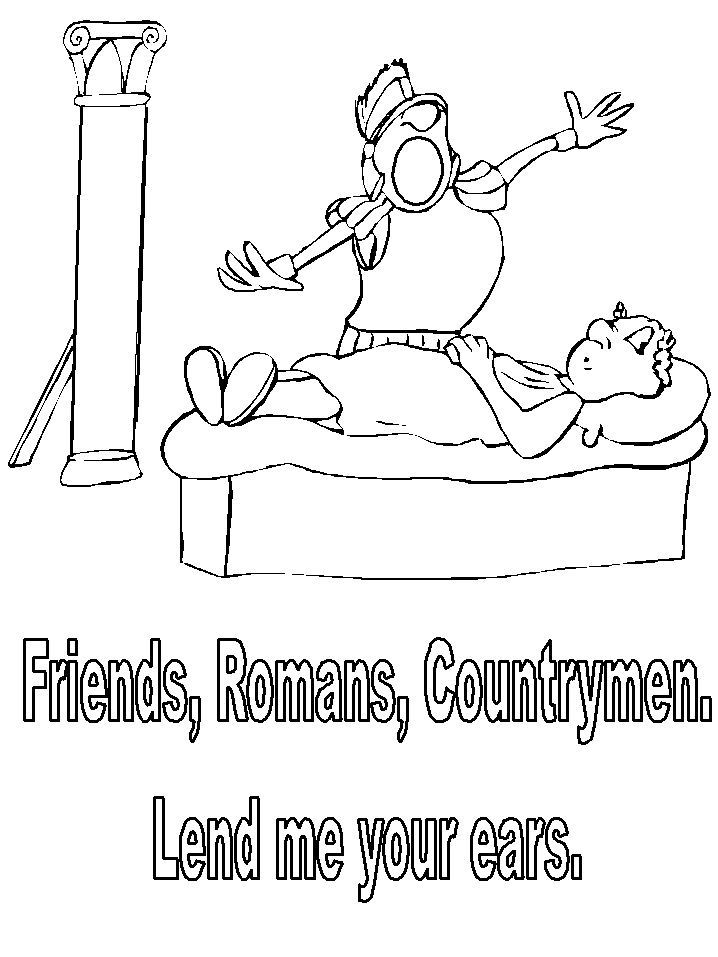 Coloriage 1 Rome