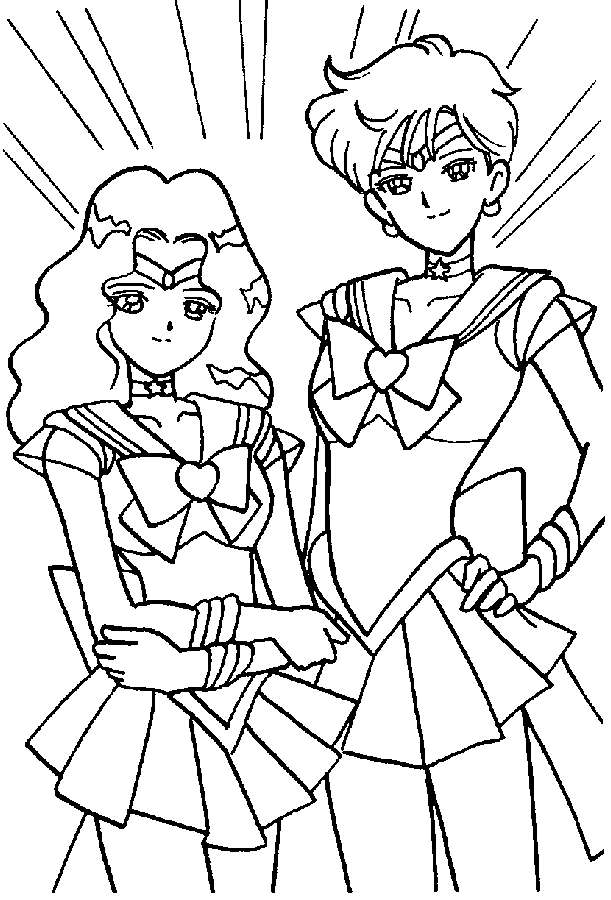 Coloriage 116 Sailor moon