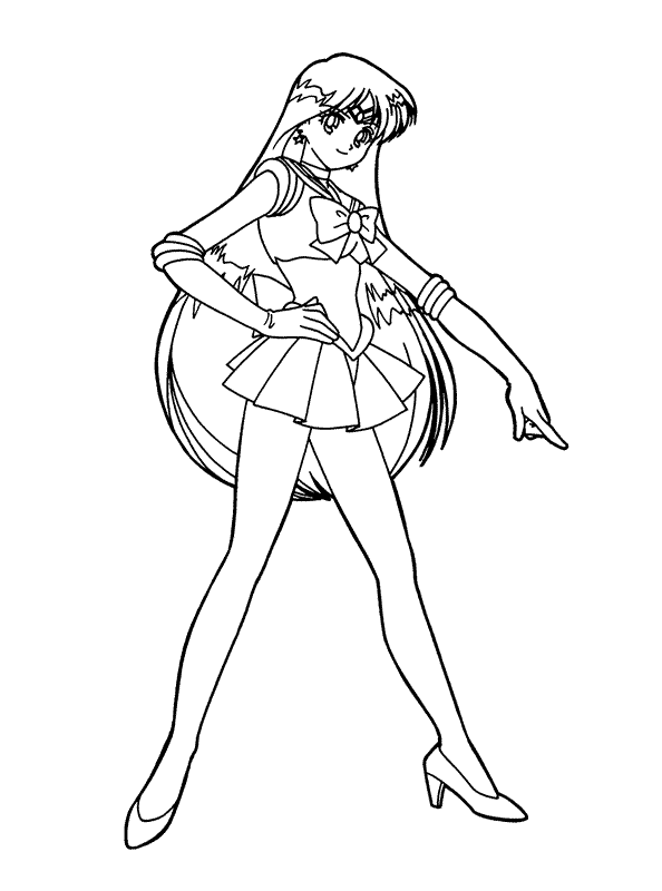 Coloriage 27 Sailor moon