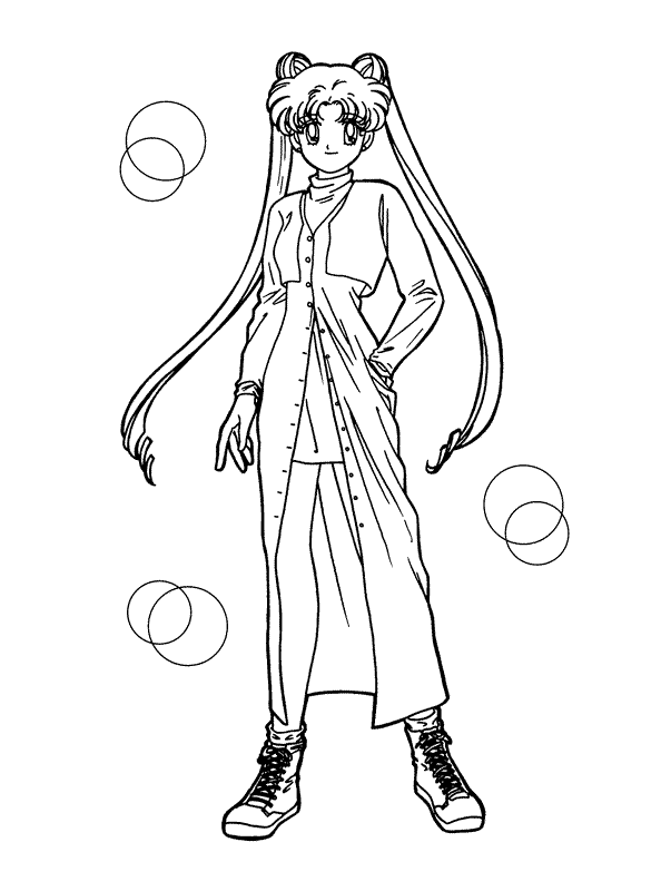 Coloriage 29 Sailor moon