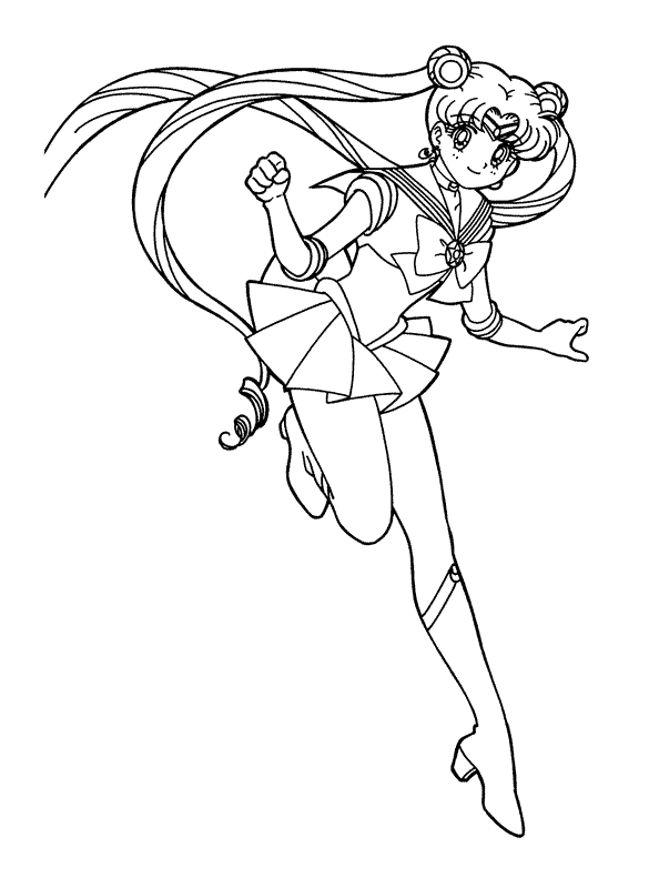 Coloriage 33 Sailor moon