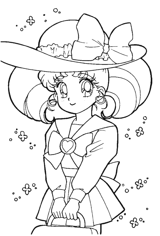 Coloriage 37 Sailor moon