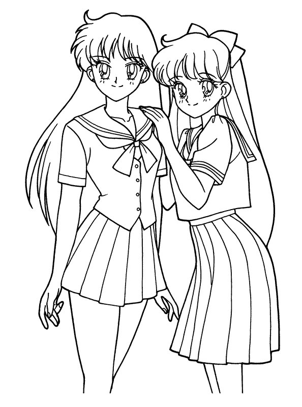 Coloriage 42 Sailor moon