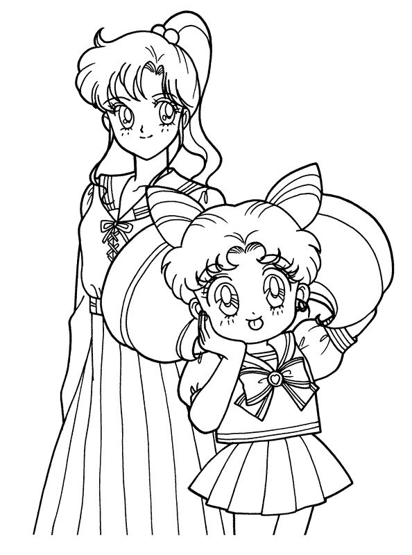 Coloriage 43 Sailor moon