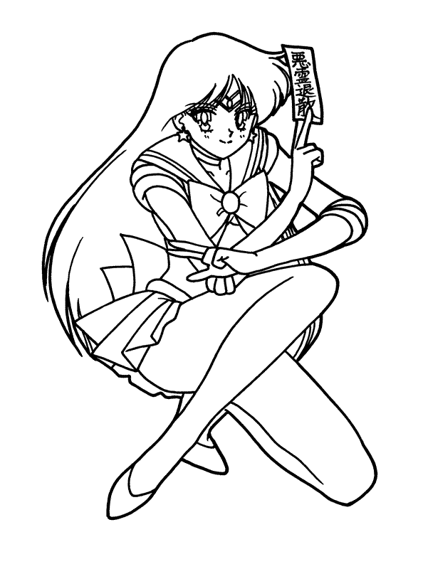 Coloriage 50 Sailor moon