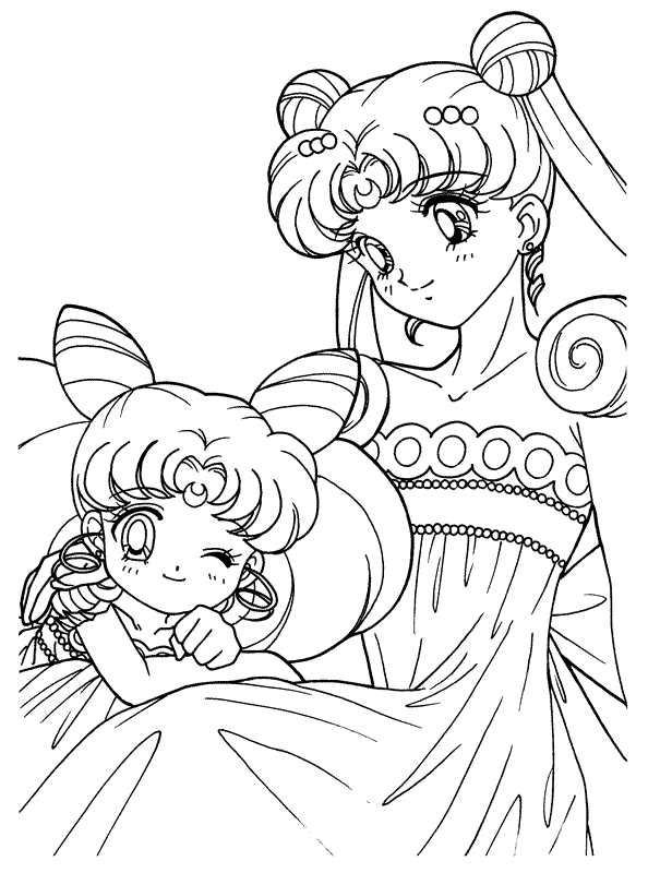 Coloriage 57 Sailor moon