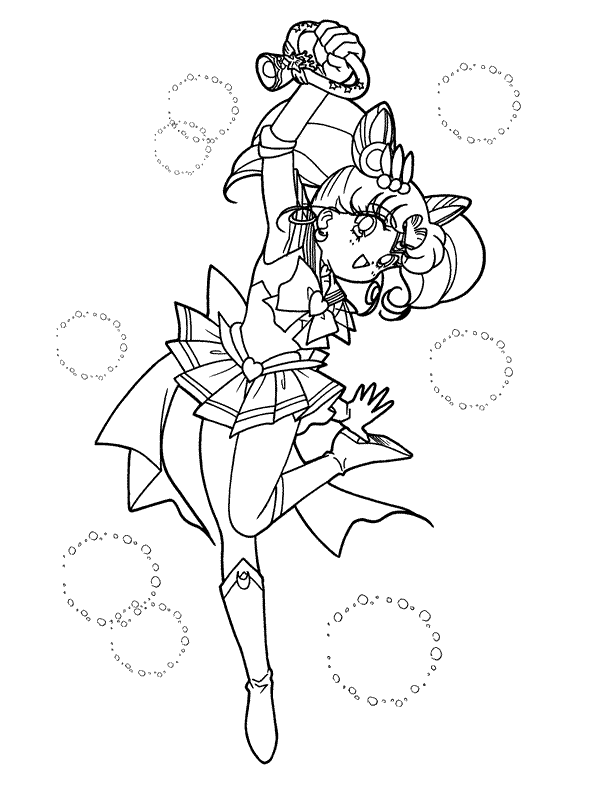 Coloriage 60 Sailor moon