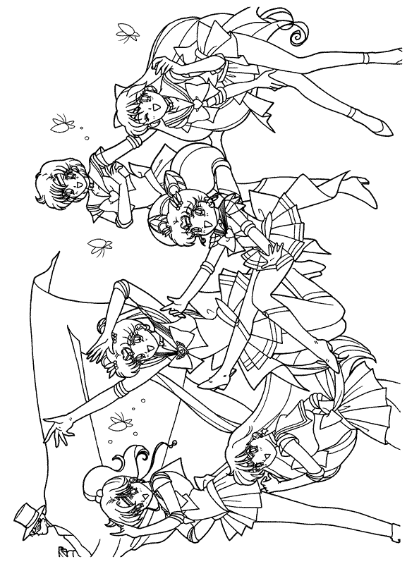 Coloriage 65 Sailor moon