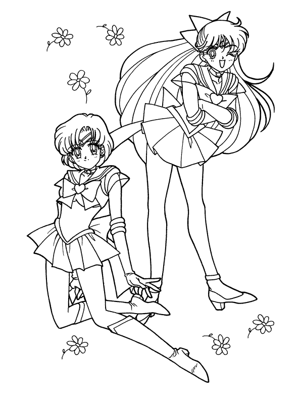 Coloriage 68 Sailor moon