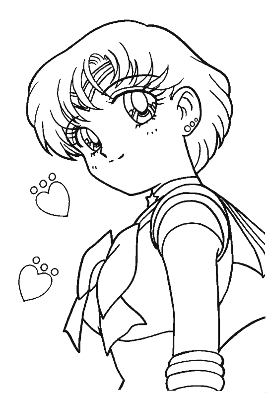 Coloriage 70 Sailor moon