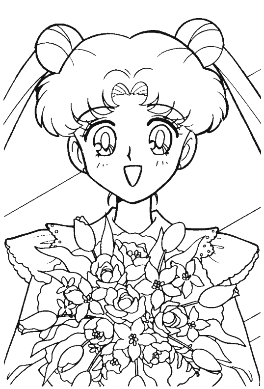 Coloriage 77 Sailor moon