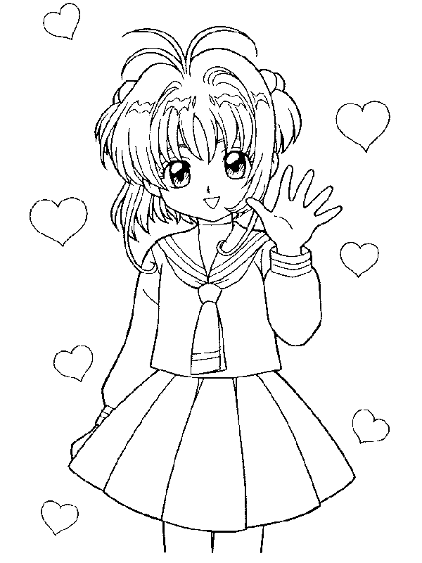 Coloriage 89 Sailor moon