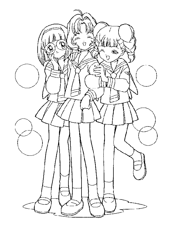 Coloriage 90 Sailor moon