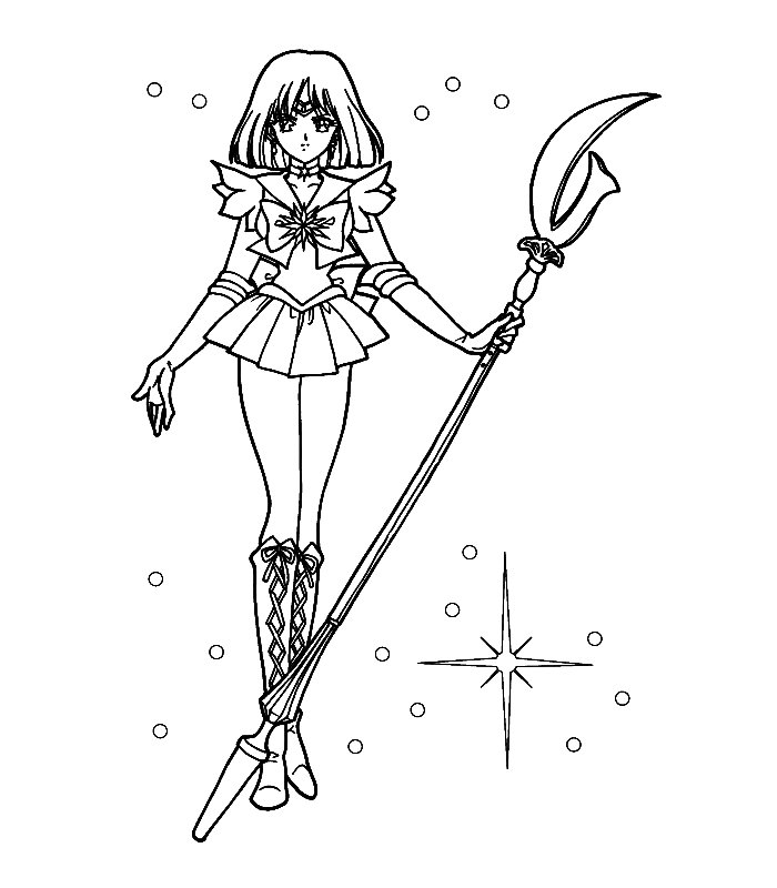 Coloriage 95 Sailor moon