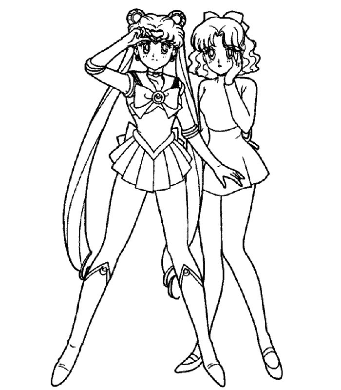 Coloriage 97 Sailor moon