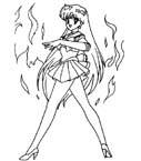 Coloriage Sailor moon 124