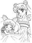 Coloriage Sailor moon 57