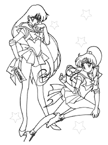 Coloriage Sailor moon 67