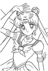 Coloriage Sailor moon 73