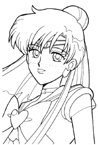 Coloriage Sailor moon 75