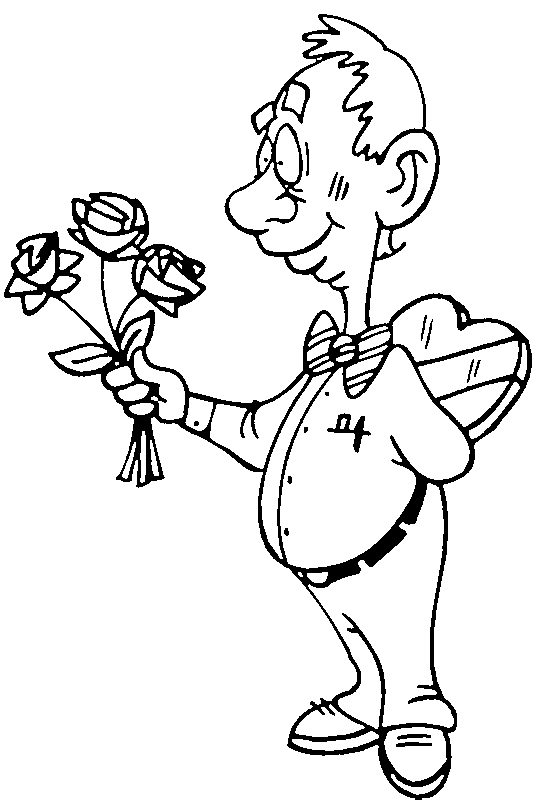 Coloriage 12 Saint-valentin