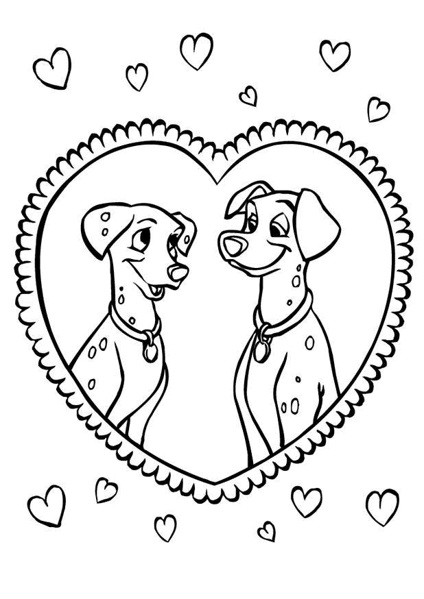 Coloriage 42 Saint-valentin