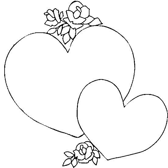 Coloriage 5 Saint-valentin