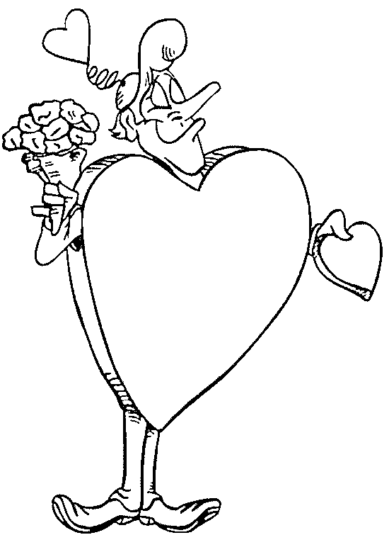 Coloriage 58 Saint-valentin