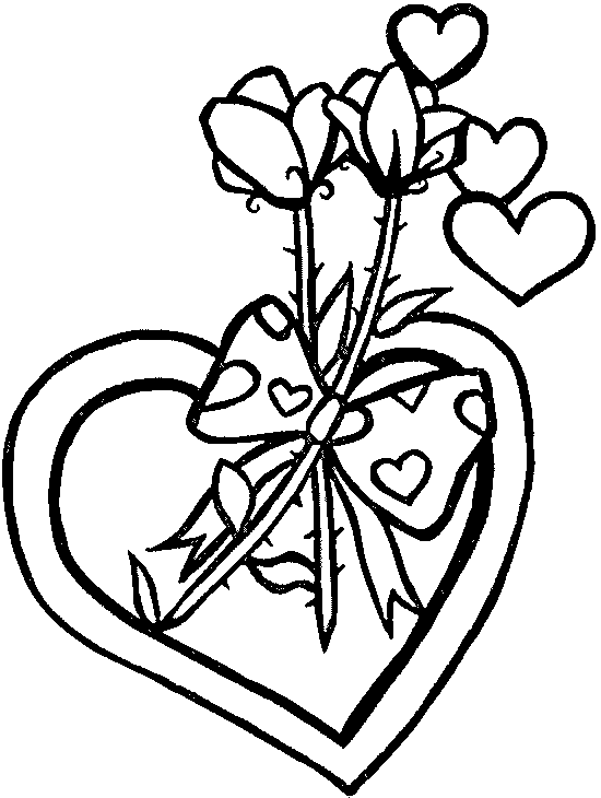 Coloriage 64 Saint-valentin