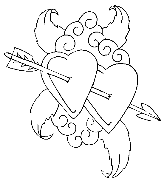 Coloriage 68 Saint-valentin