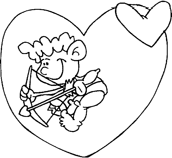 Coloriage 76 Saint-valentin