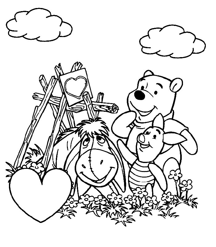 Coloriage 83 Saint-valentin