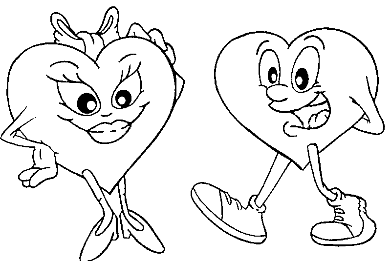 Coloriage 85 Saint-valentin