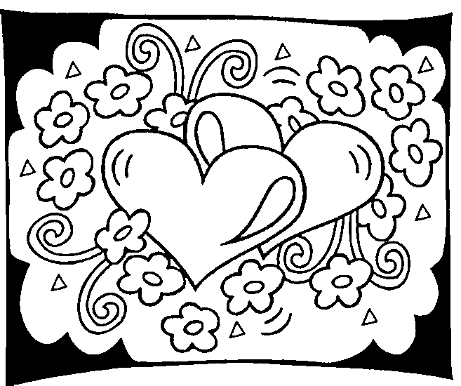 Coloriage 96 Saint-valentin