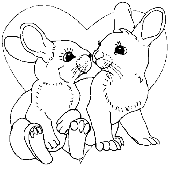 Coloriage 99 Saint-valentin