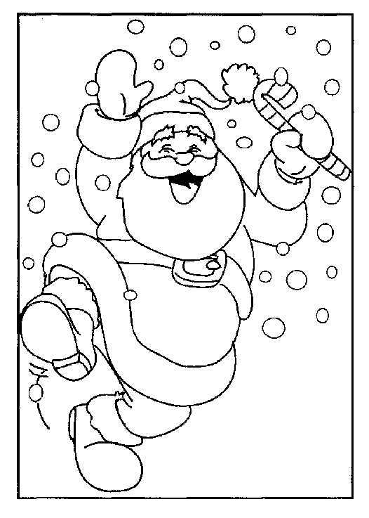 Coloriage 48 Santa claus